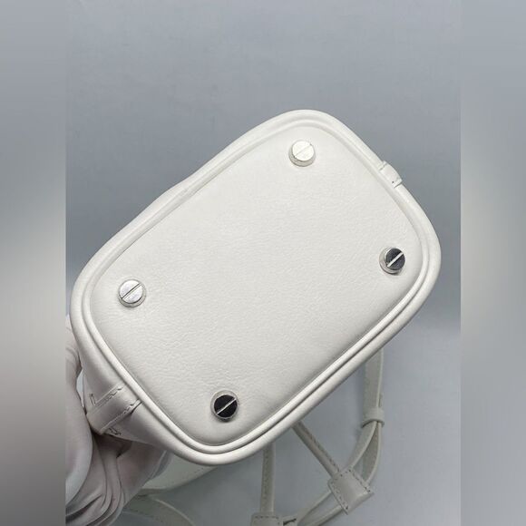 MCM Dessau Visetos Mini Drawstring Bucket Bag - Picture 9 of 13